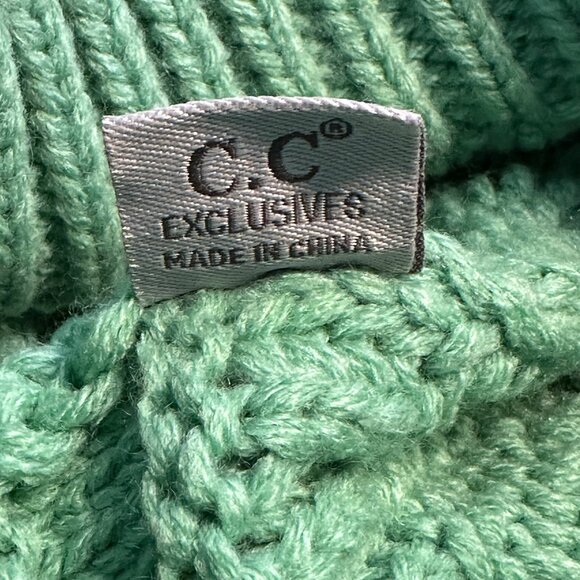 CC Beanie - Classic Fit - mint green - EUC - Picture 4 of 4
